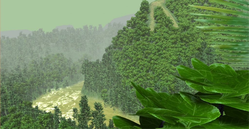 3D environment screenshot.